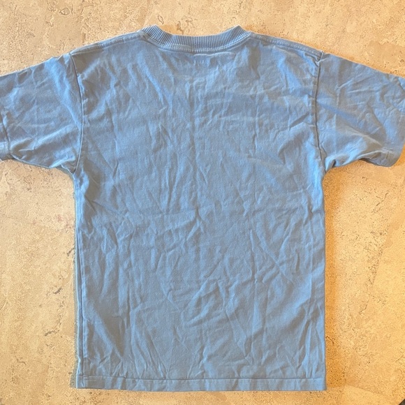 Abercrombie Kids size 11/12 Light Blue relaxed fit Tee with Logo - Picture 4 of 4
